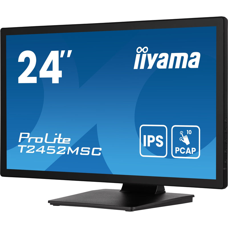 Load image into Gallery viewer, Iiyama prolite t2452msc-b1ag 23.8 touchscreen monitor (zwart, hdmi, displayport, 2x usb-a)

