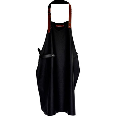 Kamado joe leren schort (bruin, one size fits all)