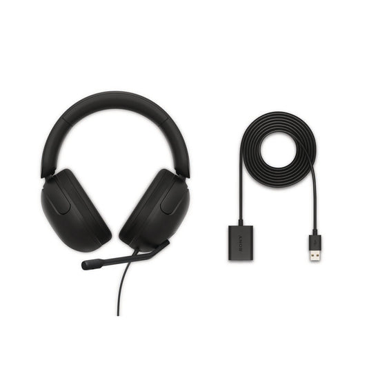 Sony inzone h3 bekabelde gaming headset over-ear (zwart, playstation 5, pc)