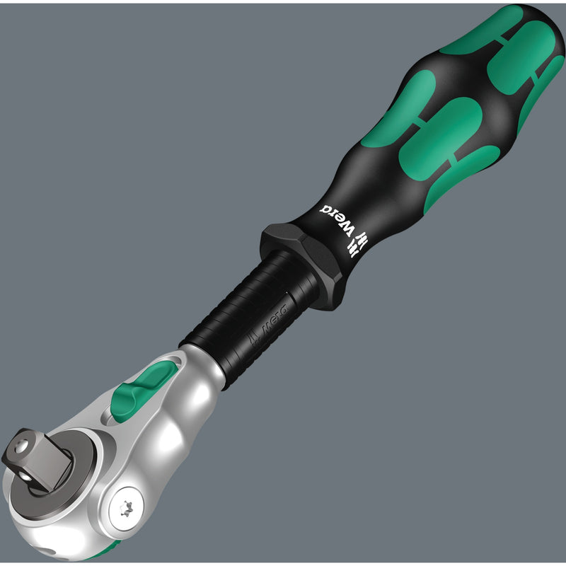 Load image into Gallery viewer, Wera 8100 sc 2 zyklop speed-ratelset, 1 2 , 37‑delig gereedschapsset (zwart groen, snelheidsratel met draaibare kop)
