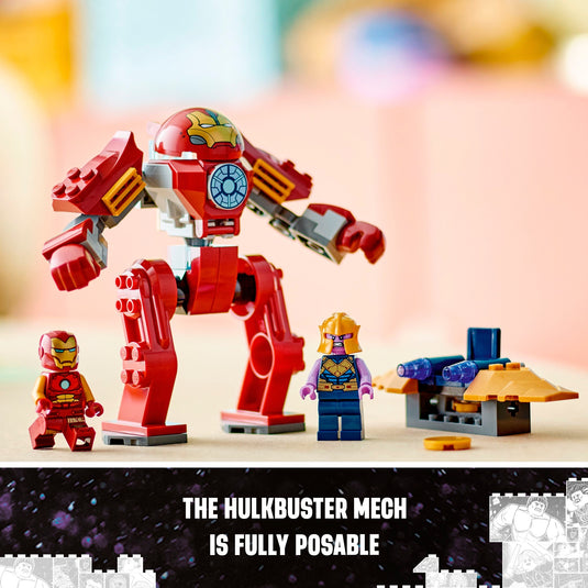 Lego marvel - iron man hulkbuster vs. thanos constructiespeelgoed (76263)