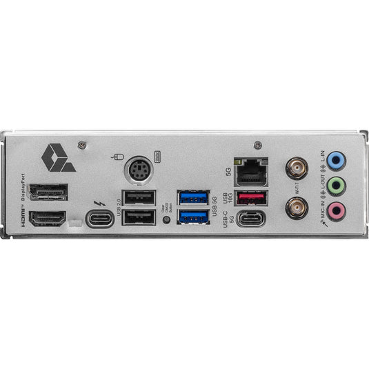 Msi pro b860m-a wifi socket 1851 moederbord (zilver, raid, 5gb-lan, wi-fi 7, bt, sound, µatx)