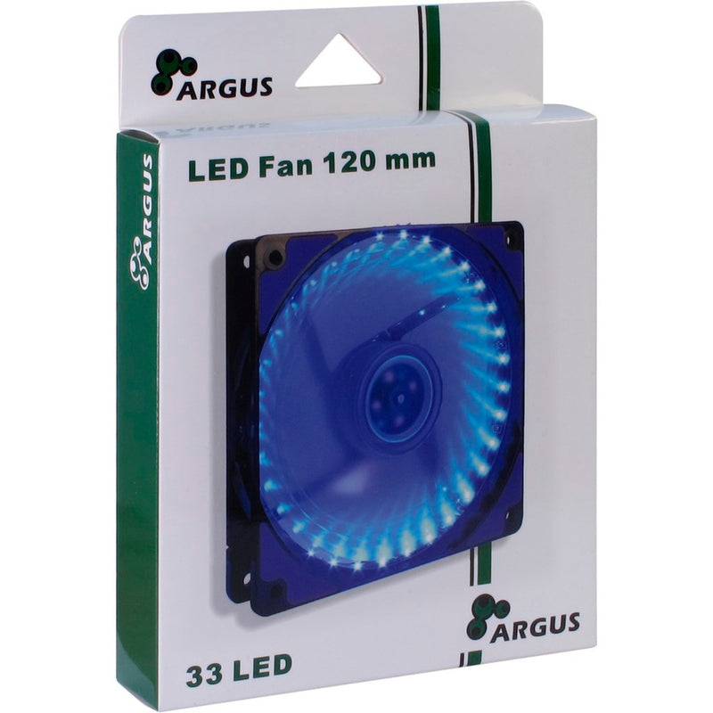 Load image into Gallery viewer, Inter-tech l-12025 120x120x25mm case fan (zwart, 120 x 120 x 25 mm)

