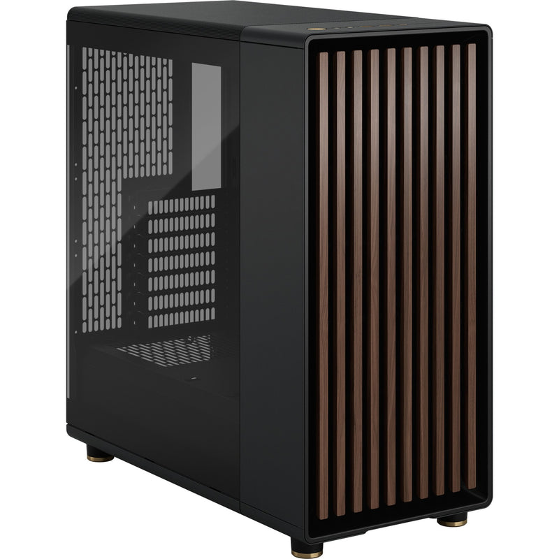 Load image into Gallery viewer, Fractal design north midi tower behuizing (zwart | 2x usb-a | 1x usb-c | tempered glass)
