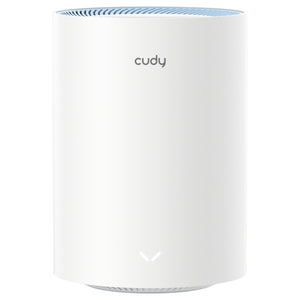 Cudy ac1200 mesh wi-fi system (1-pack) mesh router (wit)