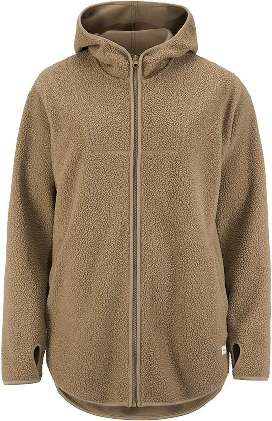 Craft join pile fleece fz - women's hooded jacket