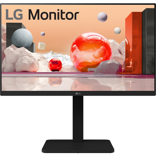 Lg 24ba450-b 24 monitor (zwart, vga, hdmi, displayport, sound)