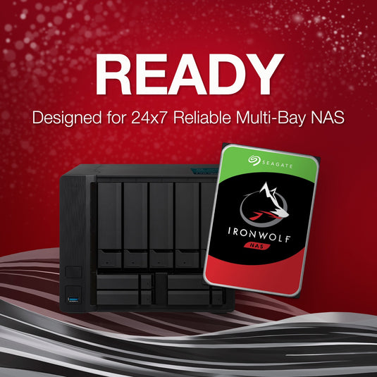 Seagate ironwolf 4 tb harde schijf (st4000vn006, sata 600, 24 7)