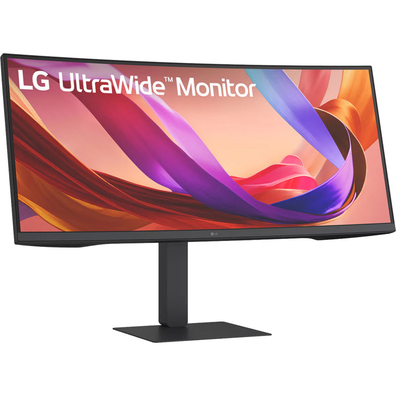 Chargez l'image dans la visionneuse de la galerie, Lg ultrawide 34u650a-b 34 curved monitor (zwart, 2x hdmi, displayport, 3x usb-a, usb-b, usb-c, rj-45)
