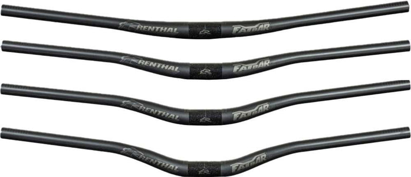 Load image into Gallery viewer, Renthal v3 fatbar lite carbon riser 760mm handlebar
