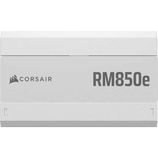 Corsair rm850e (2025) white modulaire 850 watt voeding (wit, 1x 12v-2x6, 2x pcie)