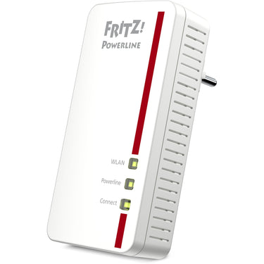 Fritz! powerline 1260e international (wit, 1 stuks, mesh wi-fi)