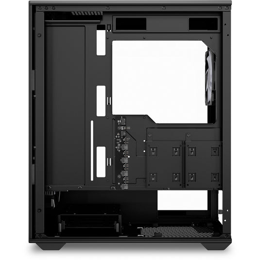 Sharkoon vk4 argb midi tower behuizing (zwart | 2x usb-a | rgb | tempered glass)