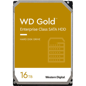 Wd gold, 16 tb harde schijf (sata 600, 24 7)