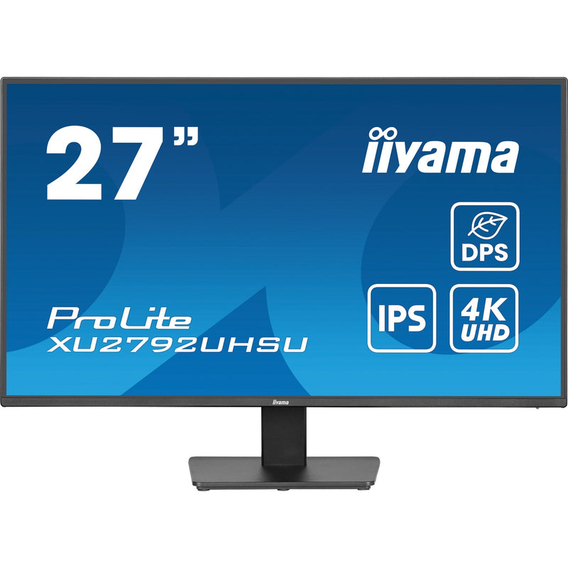Load image into Gallery viewer, Iiyama prolite xu2792uhsu-b6 27 4k uhd monitor (zwart, hdmi, displayport, 3x usb-a, usb-b, usb-c)
