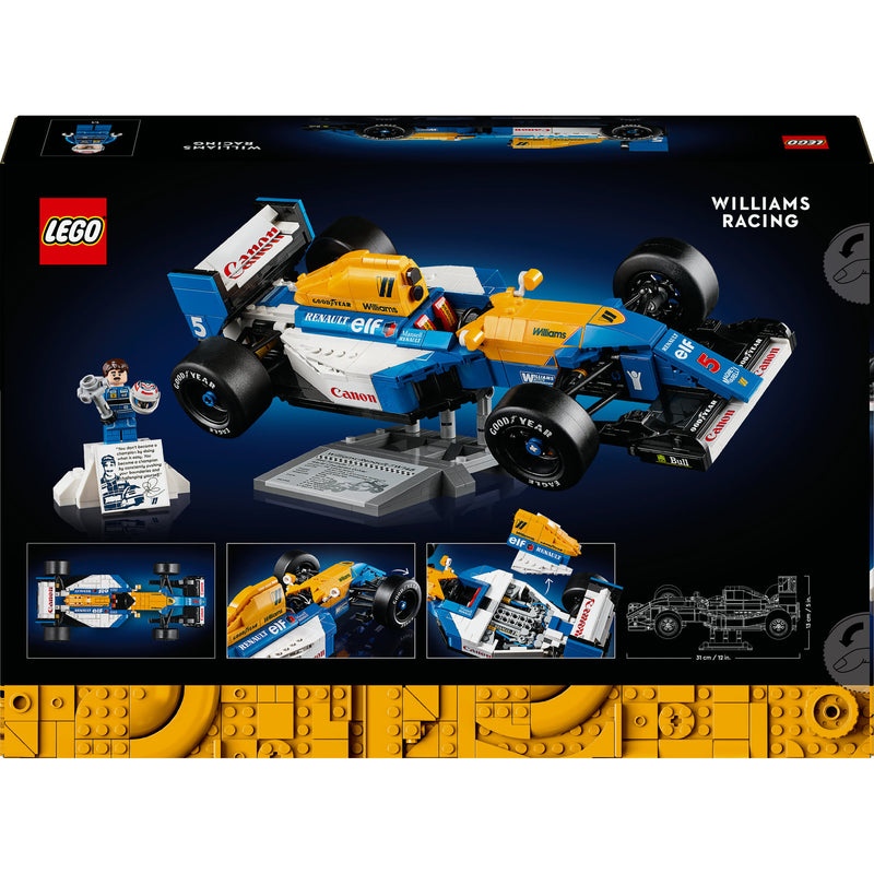 Load image into Gallery viewer, Lego icons - williams racing fw14b en nigel mansell constructiespeelgoed (10353)
