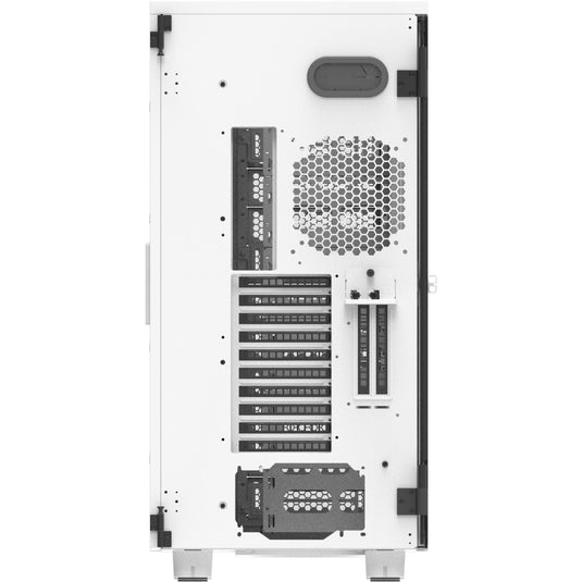 Thermaltake ax700 tg snow big tower behuizing (wit | 4x usb-a | 1x usb-c | tempered glass)
