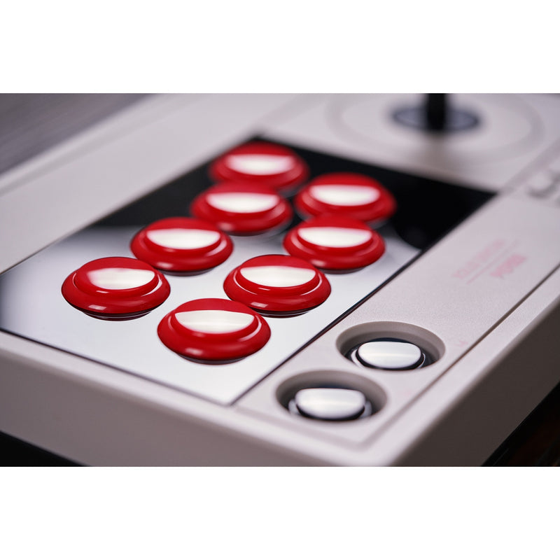 Chargez l'image dans la visionneuse de la galerie, 8bitdo arcade stick joystick (grijs, switch 1, switch 2, pc, bluetooth 2.4g usb-c)
