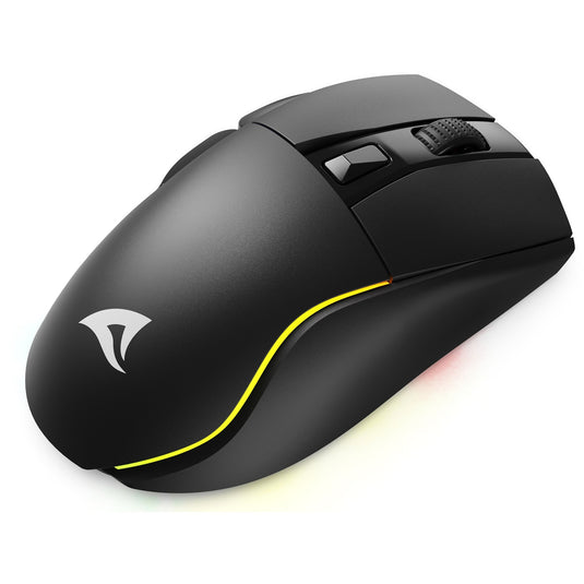 Sharkoon skiller sgm50w gaming muis (zwart, 400 - 6400 dpi, rgb leds)