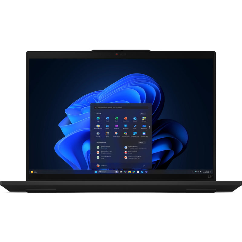 Afbeelding laden in galerijviewer, Lenovo thinkpad l14 gen 6 intel (21s6002dmh) 14 laptop (zwart | core ultra 7 255u | intel® graphics | 16 gb | 512 gb ssd)
