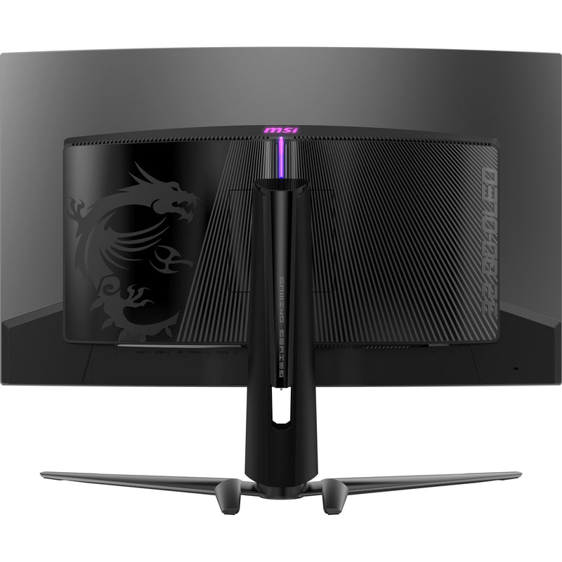 Afbeelding laden in galerijviewer, Msi mpg 321curx qd-oled 31.5 4k uhd curved gaming monitor (zwart, 2x hdmi, displayport, 2x usb-a, usb-b, usb-c, 240 hz)
