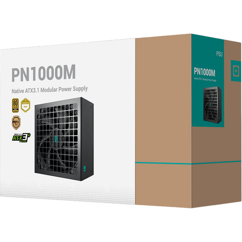 Chargez l'image dans la visionneuse de la galerie, Deepcool pn1000-m modulaire 1000 watt voeding (1x 12v-2x6, 3x pcie)
