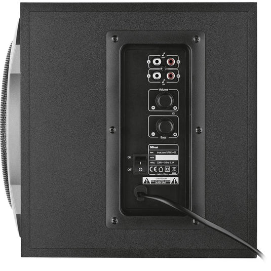Trust tytan 2.1 subwoofer speakerset luidspreker (zwart, 17963, retail)