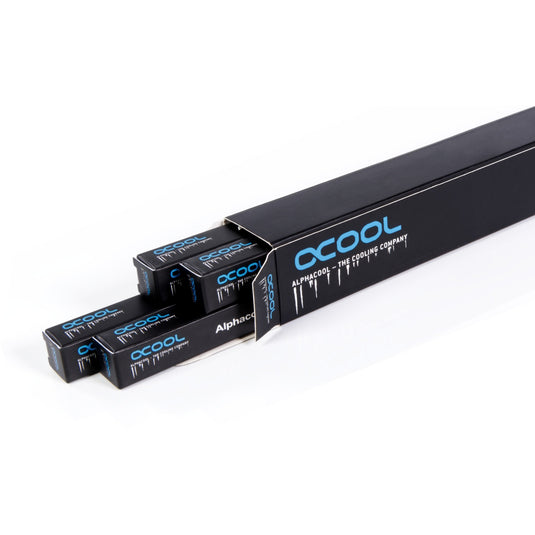 Alphacool eisrohr 14 11 mm petg hardtube, 80 cm slang (transparant, 320 cm)