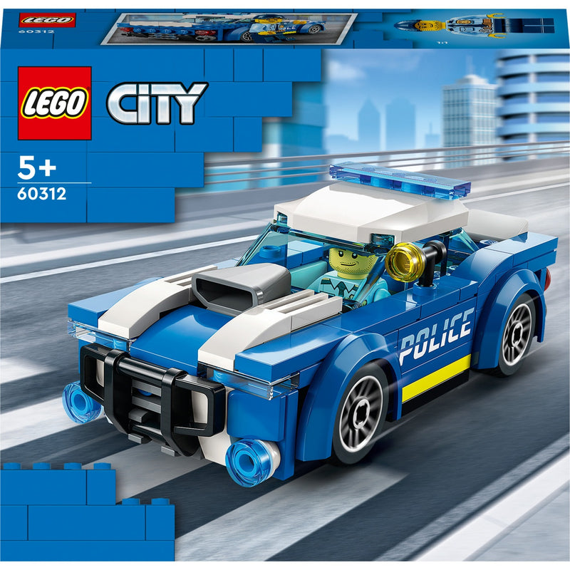 Afbeelding laden in galerijviewer, Lego ® city politiewagen 60312 bouwset voor kinderen vanaf 5 jaar; inclusief een minifiguur van een politieagent met een zaklamp en politiepet (94 onderdelen)
