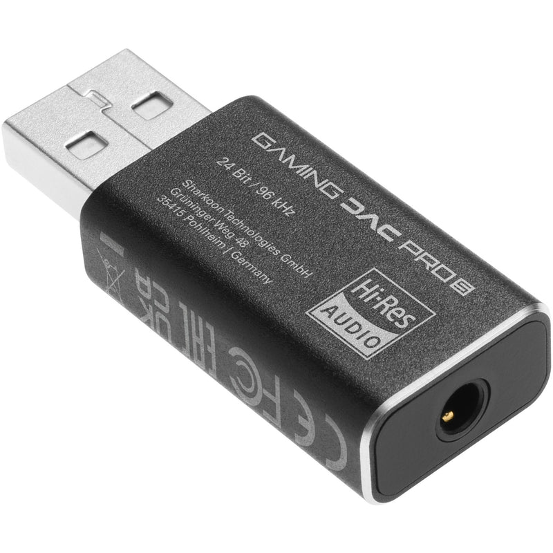 Load image into Gallery viewer, Sharkoon gaming dac pro s geluidskaart (zwart, usb-a naar 3.5 mm trrs)
