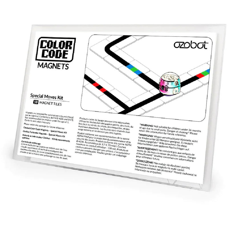 Load image into Gallery viewer, Ozobot kleurcode magneten: speciale moves set robot
