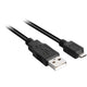 Sharkoon usb-a 2.0 > micro usb-b kabel (zwart, 1,5 meter)