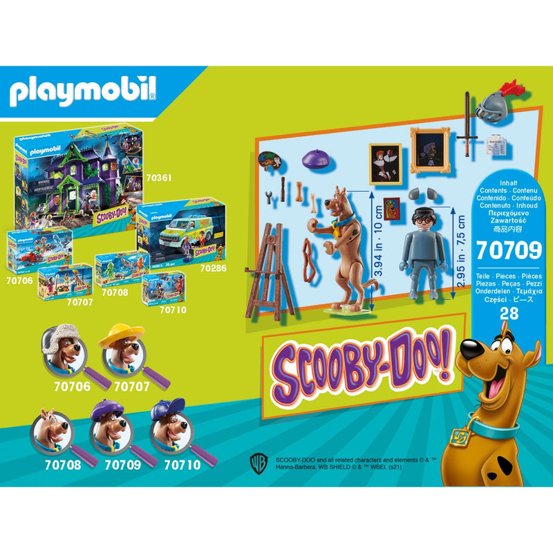 Load image into Gallery viewer, Playmobil scooby-doo! - avontuur met black knight constructiespeelgoed (70709)
