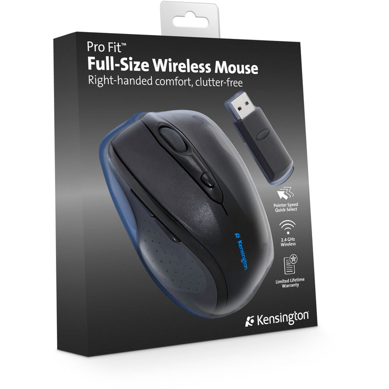 Load image into Gallery viewer, Kensington pro fit wireless full size muis (zwart, 800 - 1600 dpi)
