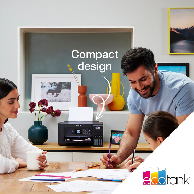 Load image into Gallery viewer, Epson ecotank et-2850 a4 multifunctionele wi-fi-printer met inkttank all-in-one inkjetprinter (zwart, scannen, kopiëren, wi-fi, inclusief tot 3 jaar inkt)
