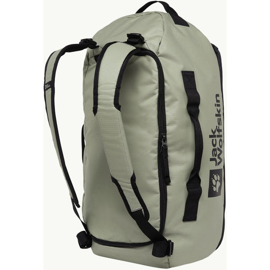 Jack wolfskin all-in duffle 35 rugzak (lichtgroen, 35 liter)