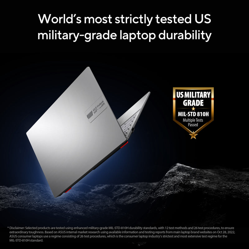 Chargez l'image dans la visionneuse de la galerie, Asus vivobook go 15 e1504fa-bq5403w 15.6 laptop (zwart | ryzen 5 40 | radeon 610m | 8 gb | 512 gb ssd)
