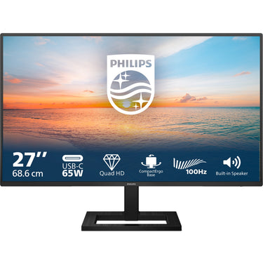Philips 27e1n1600ae 00 27 monitor (zwart, hdmi, 2x usb-a, usb-c)
