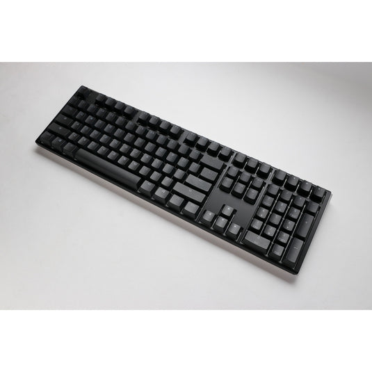 Ducky one 3 classic rgb mechanisch toetsenbord (zwart, us lay-out (qwerty), cherry mx speed silver, 100%, rgb led, double-shot pbt, hot-swappable, quack mechanics)