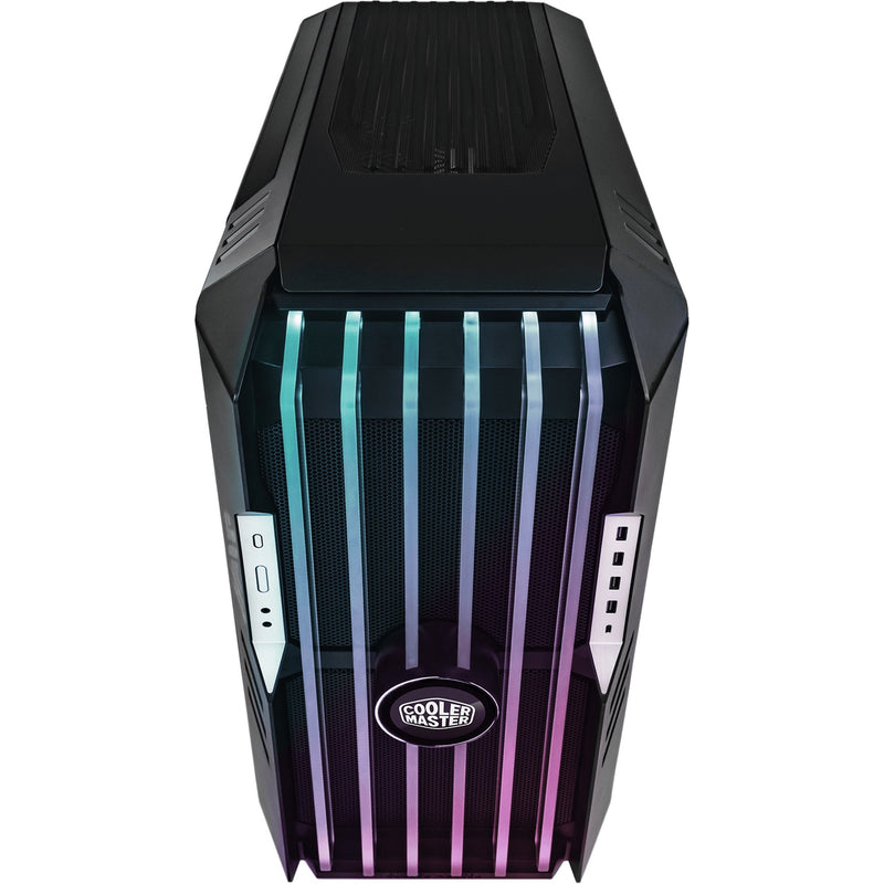 Load image into Gallery viewer, Cooler master haf 700 evo big tower behuizing (grijs | 4x usb-a | 1x usb-c | rgb | tempered glass)
