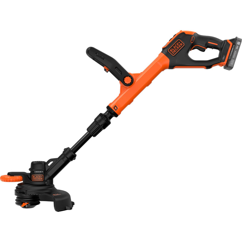 Load image into Gallery viewer, Black+decker 18v afs grastrimmer met accu (zwart oranje, 28 cm accu inbegrepen)
