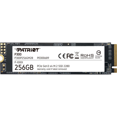 Patriot p300 256 gb ssd (p300p256gm28, pcie 3.0 x4, m.2 2280)