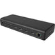 Icy box ib-dk7401-cu31 17-in-1 dockingstation (zwart)