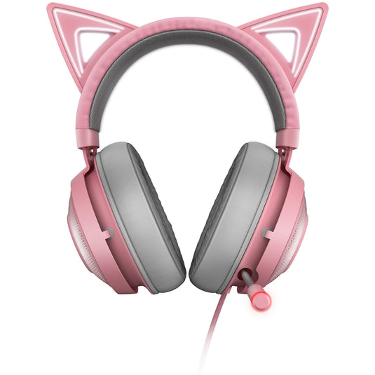 Razer kraken kitty v2 pro rgb over-ear gaming headset (roze)