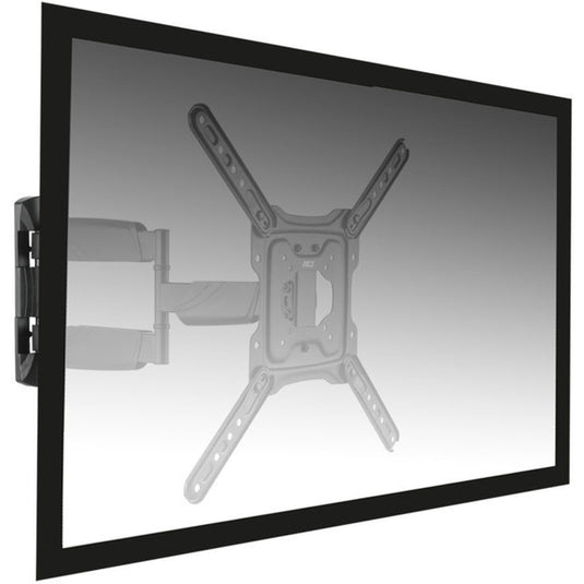 Tv-wandbeugel act ac8354 zwart 55 inch