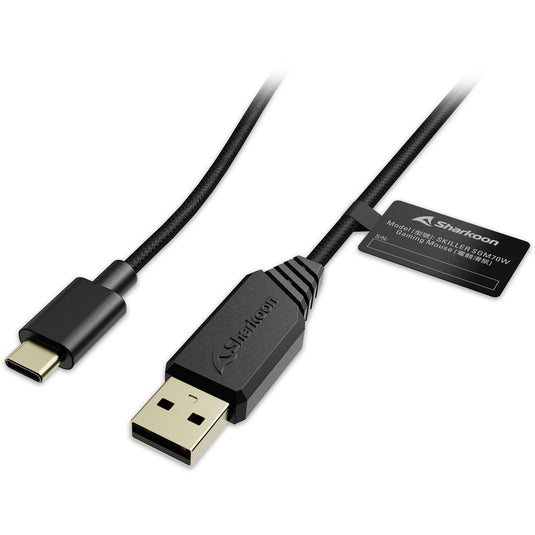 Sharkoon skiller sgm70w gaming muis (zwart, 400 - 26.000 dpi)