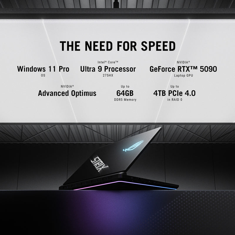 Cargue la imagen en el visor de la galería, Asus rog strix scar 18 g835lx-sa012w 18 gaming laptop (zwart | core ultra 9 275hx | rtx 5090 | 64 gb | 4 tb ssd | 240 hz)
