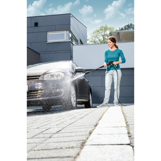 Kärcher k2 power control hogedrukreiniger - 110 bar - 360 l u - 20 m² u - app ondersteuning - geschikt voor oa. kleine auto's - fietsen - tuinset - tuinstoelen