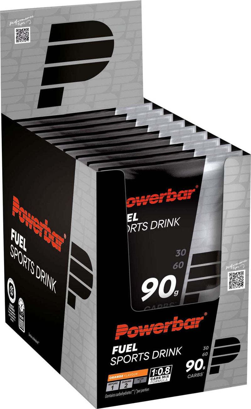 Load image into Gallery viewer, Powerbar black line fuel 90 sports drink 10x94g
