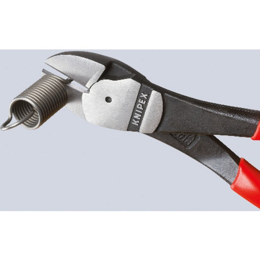 Knipex kracht-zijsnijtang 74 01 200 kniptang (rood)